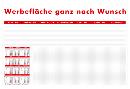 Schreibtischunterlage