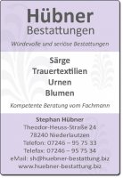 Bestattungsunternehmen